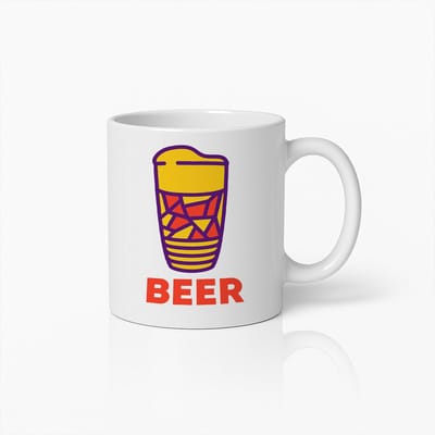 Nevolis® | Koffiemok 330ml met Uniek Design | Ontwerp Jouw Eigen Mok | Handgemaakt Cadeau voor Koffieliefhebbers | Gepersonaliseerd op Aanvraag | Enkel of Grote Bestelling