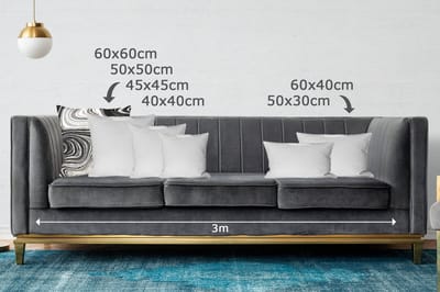 Sierkussens - Kussentjes Woonkamer - 60x60 cm - Agaat steen - Marmer - Goud - Edelstenen