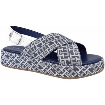 Sandalen met sleehak Tommy Hilfiger T3A2327570325A357