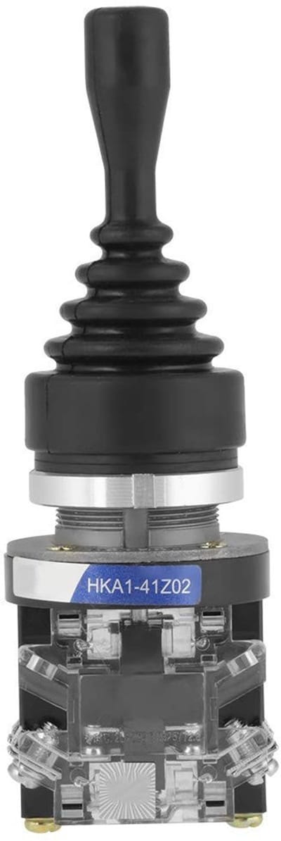 Golden crown - Joystick-schakelaar - 2NO - Directe terugkeer - 2 standen - Automatisering en beveiliging - Ideaal voor industriële toepassingen - HKA1-4...