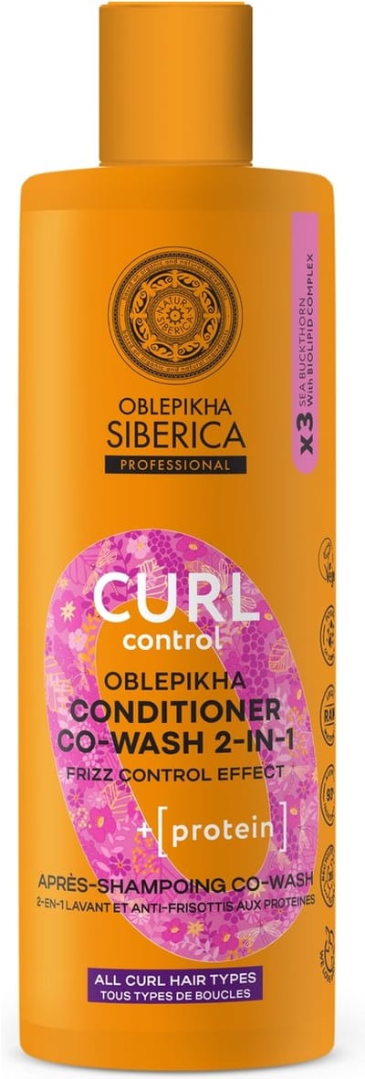 Curl control protein co-wash-conditioner 400 ml | Natura Siberica