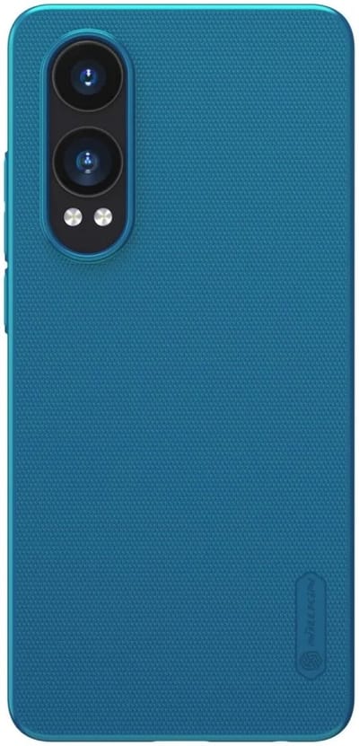 Nillkin Super Frosted Shield Hoesje Geschikt voor OnePlus Nord CE 4 Lite | Back Cover | Blauw