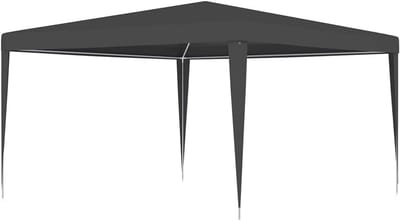Tuin Feesttent - Paviljoen Partytent - Buiten Bijeenkomsten - UV Waterbestendig - 4 x 4 meter - Antraciet
