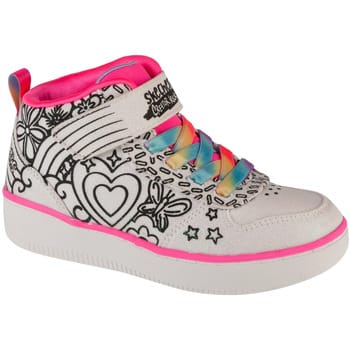 Skechers Sport Court 92 - Color Me Kicks, voor meisje, Wit, Sneakers, maat: 36