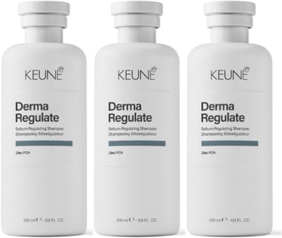 3 STUKS - Keune Care Derma Regulate Sebum Regulating Shampoo 300 ml
