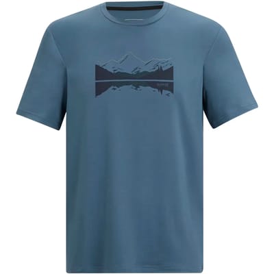 Heren Fingal Stretch T-shirt met korte mouwen en grafische print