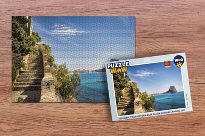 Puzzel Stenen - Zee - Trap - Legpuzzel - Puzzel 1000 stukjes volwassenen
