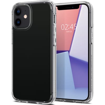 Spigen Ultra Hybrid Backcover voor de Apple iPhone 12 Mini - Transparant