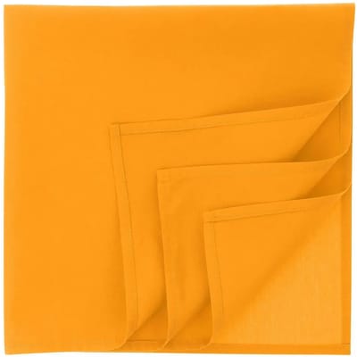 Atlantis Headwear Bandana Goal-S AT371 - Yellow - 50 x 50 cm