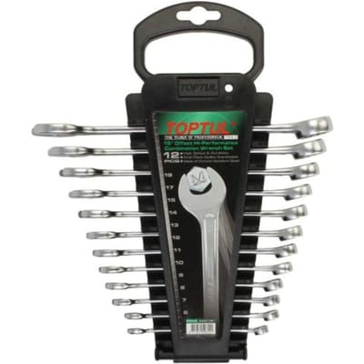 Schroeven en steeksleutelset TOPTUL 12st 6-14 15 17 19mm HiPerformance