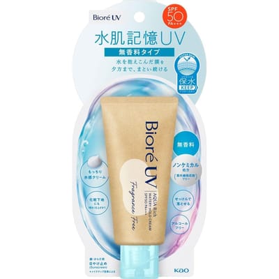 Kao - Biore UV Aqua Rich Watery Hold Cream Fragrance Free SPF 50 PA+++ 50g