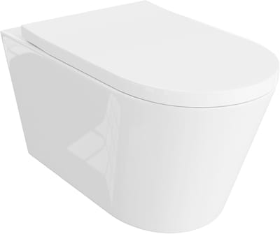Wandtoilet met Soft-Close Mechanisme en Rimless Hygiënisch Ontwerp