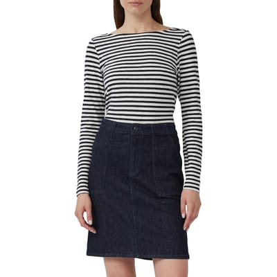 s.Oliver  Skirts Blue Denim Größe: 44 | Midiröcke Outlet | Damen | Blau