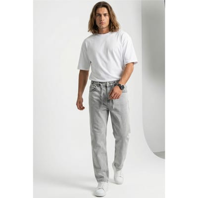 Relaxed Fit Denim Broek