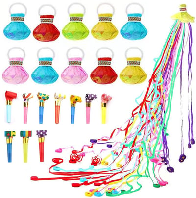 Jhubersproducts - Hand Throw Streamer - Feestartikelen - Milieuvriendelijk - Zwart - Throw Streamers - Verjaardagen - Bruiloften - Valentijnsdag