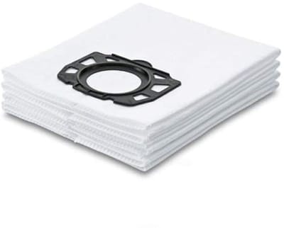 Dailygoods - Vervangingsfilterzakken - Compatibel met Karcher stofzuigers - 6 stuks - Efficiënte vuilopvang - Wegwerpzakken voor schoonmaken