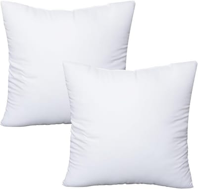 Set van 2 Decoratieve Sierkussens Vierkant 35x35 cm Katoen