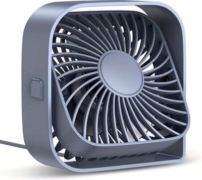 Bovista Ventilator Staand - Ventilatoren - Tafelventilator - Statief - Extra Verkoelend - Aircooler - Cooling Fan - Cooler - Grijs