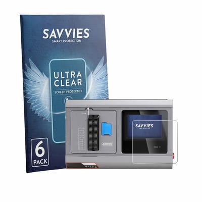 Savvies - Screenprotector voor Xhorse Multi-Prog - Folie Beschermfolie transparant 6 Stuks