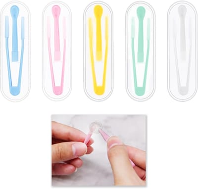 Dailygoods- Contactlens Pincet 5-delige Set - Zuignappen - Contactlens Verwijderaar - Veilig - Hygiënisch - Lichtgewicht Design - Contactlens Hulpmiddelen
