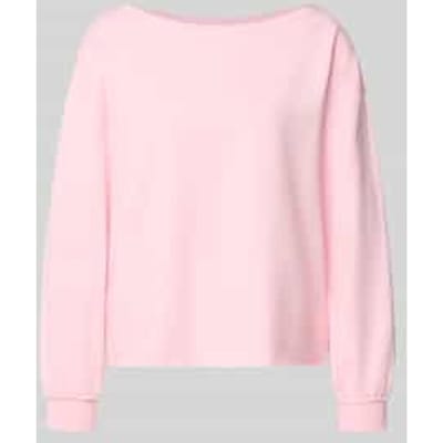 relaxed fit pullover van katoenmix