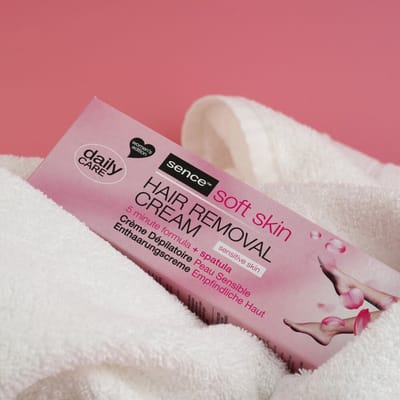 Sence Ontharingscrème voor Gevoelige Huid - 2 x 150 ml - Voordeelverpakking