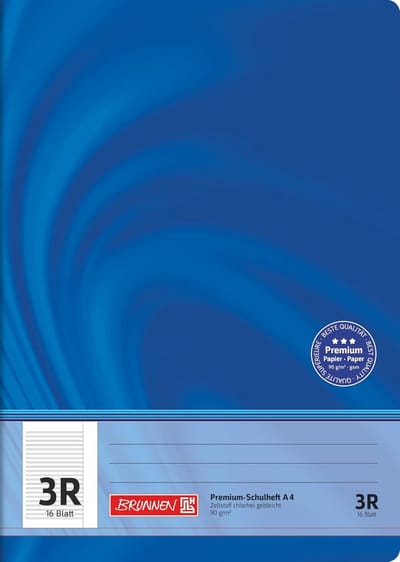 Schoolschrift A4 - Schrift College - Leren Schrijven - Inktvast Papier - A4 16 Vellen - Blauw
