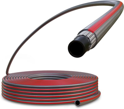 Flexibele PVC Tuinslang 25 Meter, 12mm Doorsnede, 8 Bar Drukbestendig