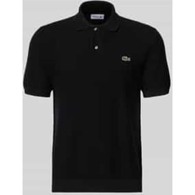 Polo Shirt Korte Mouw Lacoste Gebreid poloshirt met logo