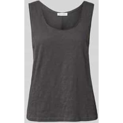 regular fit top van puur katoen