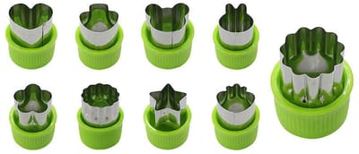 Dailygoods- Koekjessnijder Set van 9 - Dierenvormen - Gebak/Suikercake - Decoratie Gereedschap - Praktisch/Duurzaam - Vaatwasserbestendig - Vormpjes