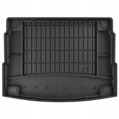 Rubber Kofferbakmat met Organizer Functie – Geschikt voor KIA CEED III Hatchback vanaf 2018 – TPE Rubber – Anti-slip – Hoge Rand 5 cm – Bovenste Laadvloer