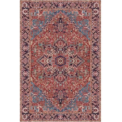 Etnische Stijl Vintage Tapijt voor Slaapkamer Huis Hotel Zachte Mat Wasbaar Woonkamer Decoratie Hal Garderobe Salontafel Kleed 40x60cm