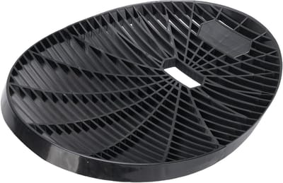 Emmer Inzetstuk - Grit Guard Vuilbeschermer - Auto Wassen - Zandafscheiding - 33 x 270 mm - Grijs