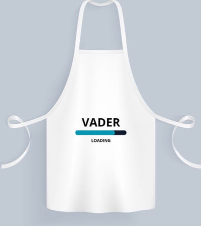 Akyol - vader loading Keukenschort - Papa - ochtendkoffie laden - vader cadeautjes - vaderdag - verjaardagscadeau - verjaardag - cadeau - geschenk - kado - gift - vader artikelen - 82 bij 71 cm