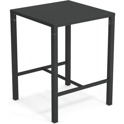 Emu Nova Statafel vierkant - antiekijzer - 80 x 80 cm