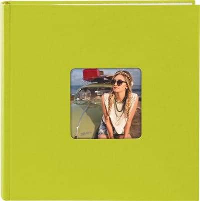 GOLDBUCH GOL-17196 Insteek album LIVING cactus lime groen voor 200 foto's