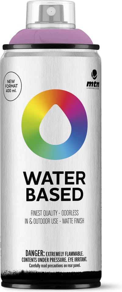 MTN Water Based Spuitbus - verf op waterbasis - RV-224 Witch Violet - 400ml