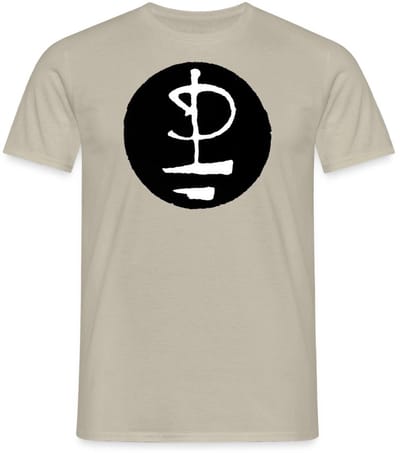 Pink Floyd Logo Zwart Wit T-Shirt Heren