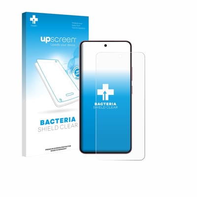 upscreen - Screenprotector voor realme P4 - Folie Beschermfolie transparant antibacterieel