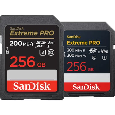 SanDisk SDXC Extreme Pro 256GB 140MB/s Duo Pack