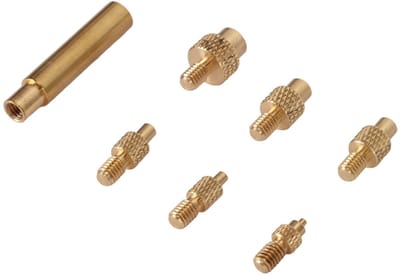 Dailygoods - Soldeerbouttips - Soldeerpunt voor 3D-printer - Universele inzetstukken - Geschikt voor M2 M2.5 M3 M4 M5 M6 M8 - Precisie en gebruiksgemak