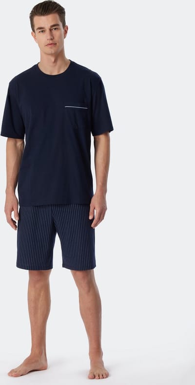 Schiesser Schlafanzug kurz Heren Shortama - Maat S