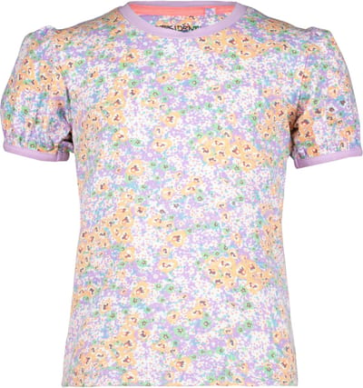 4PRESIDENT T-shirt meisjes - Flowers top - Maat 92 - Meiden shirt
