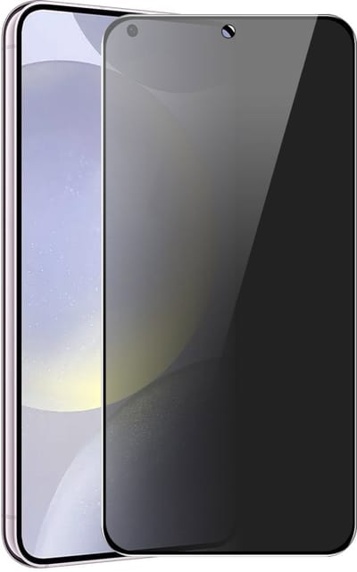 Privacy Screenprotector Geschikt Voor Samsung Galaxy S24 - Solidenz Privacy Glas - S24 Privacy Glass - Tempered Glass - Anti Spy Screen Protector - Gehard Glas