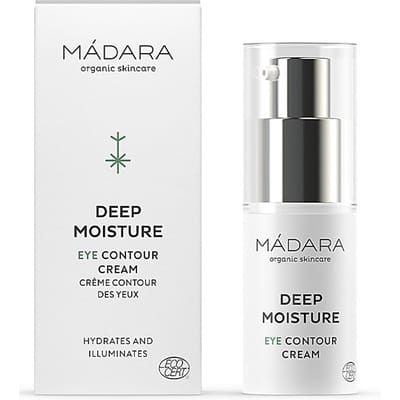 MÁDARA Deep Moisture Eye Cream 50ml - vermindert donkere kringen