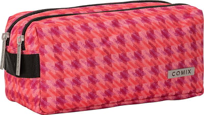 Comix Etui Pied-de-Poule - 21 x 12 x 9 cm - Polyester