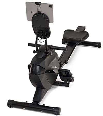 Roeitoestel voor thuis - Indoor roeier - Full body training - Stil magneetsysteem - 150 kg gewicht - Zwart