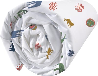 Matt & Rose Hoeslaken African Spirit - Eenpersoons - 90 x 190/200 cm - Katoen