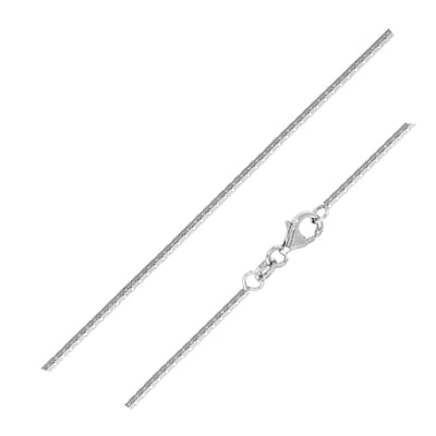 Cavill - Zilveren Venetiaanse Ketting - 925 Sterling Zilver Gerhodineerd - 60 cm - Lichtgewicht Elegant & Tijdloos Sieraad
